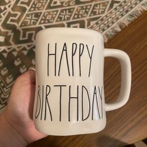 Happy Birthday Rae Dunn Mug 🌿 (Green)